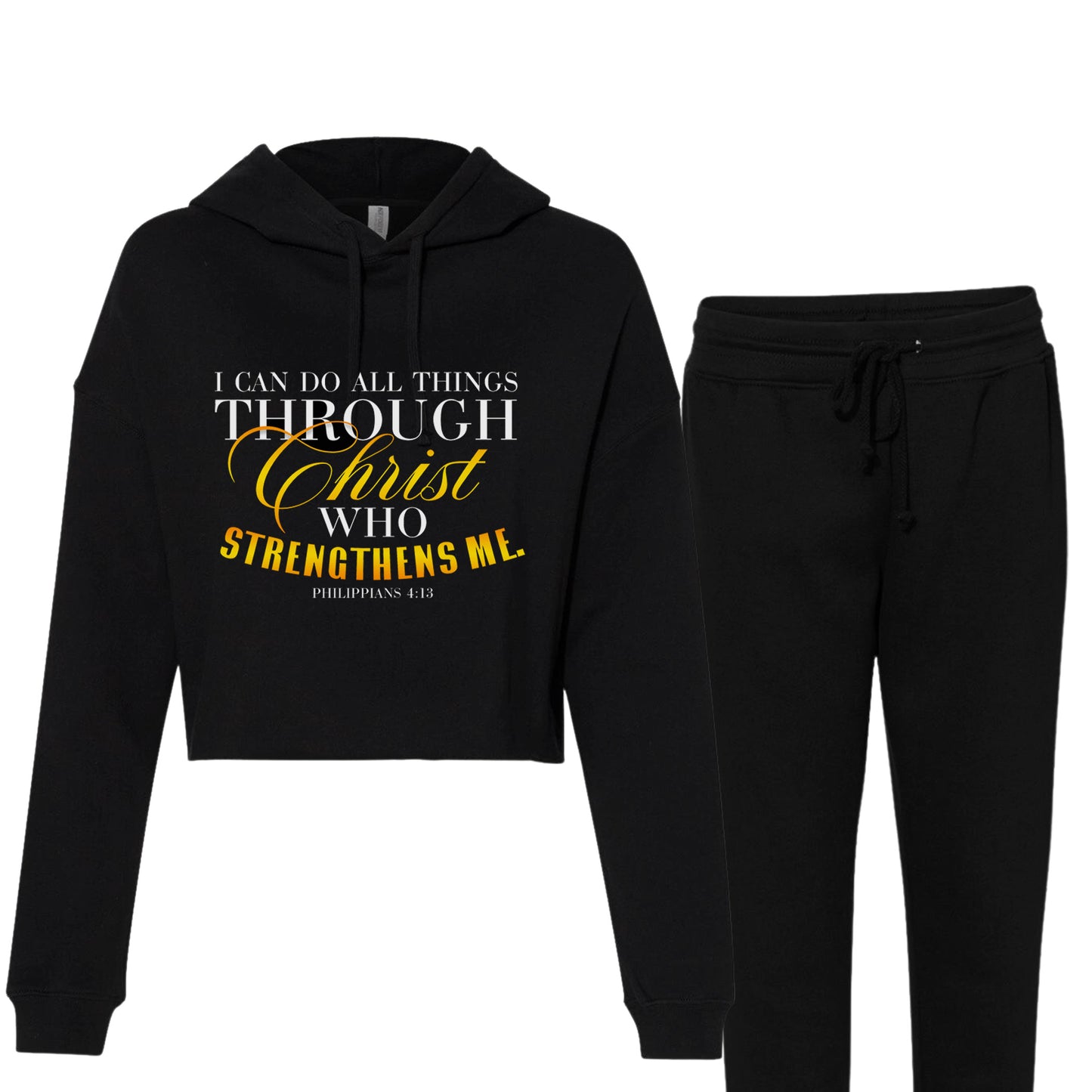 I Can Do All Things Through Christ - 2-Piece Legging Set