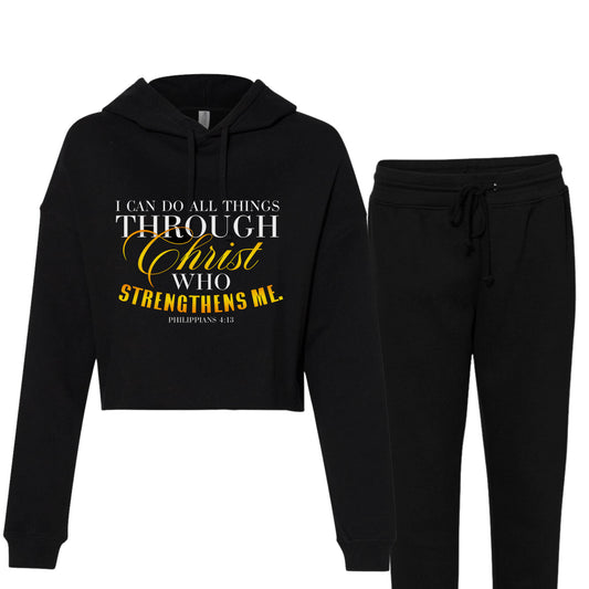 I Can Do All Things Through Christ - 2-Piece Legging Set