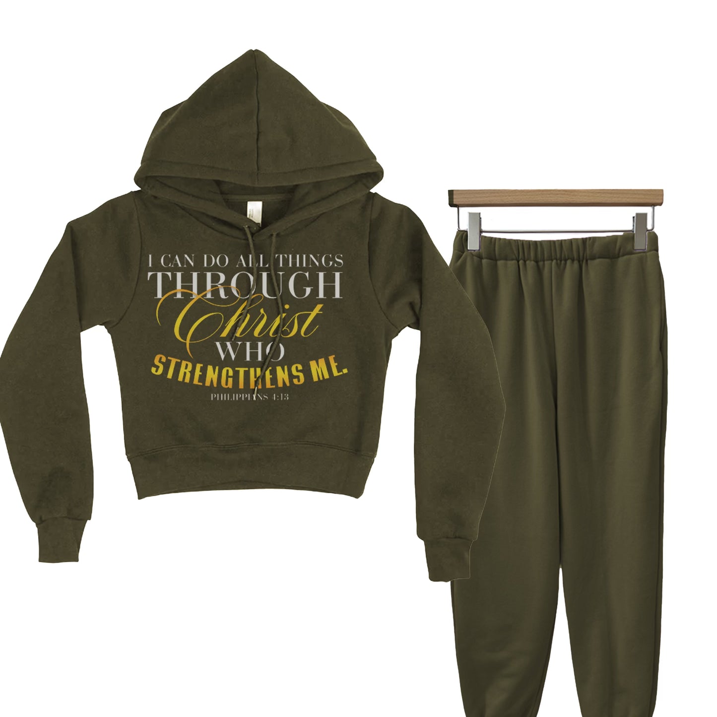 I Can Do All Things Through Christ - 2-Piece Legging Set